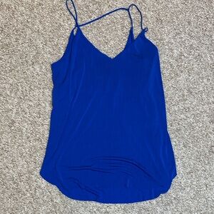 Express Women’s Spaghetti Strap Tank Top - Royal Blue